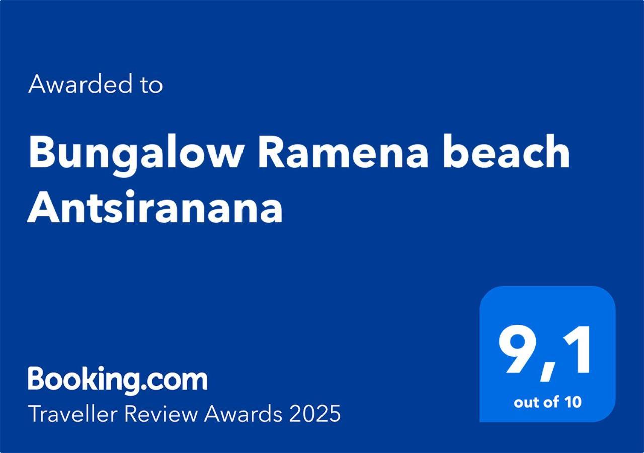Bungalow Ramena Beach Antsiranana Andjamen Екстериор снимка
